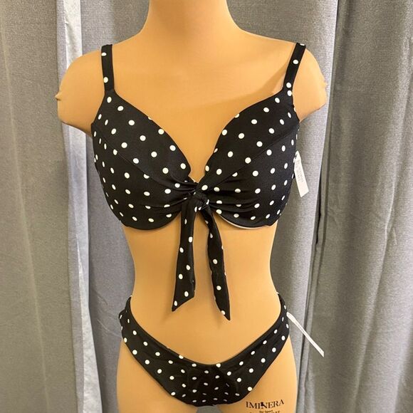 Victoria’s Secret Black Polka Dot Bikini Set - Picture 12 of 15